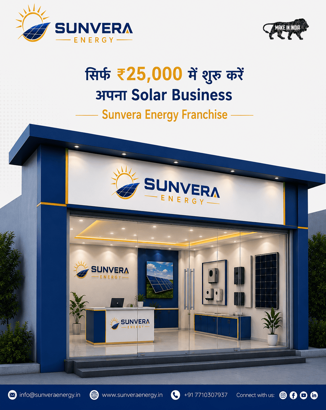 Sunvera Energy solar project update on Instagram